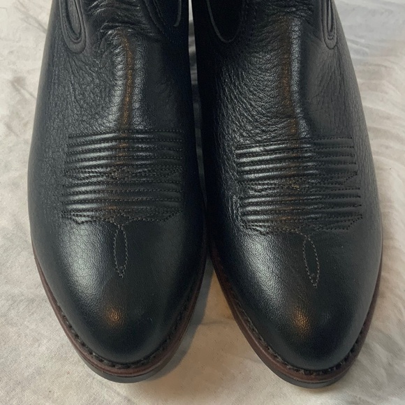 Ariat Heritage Elastic Calf Western Boots — Women’s 7B — Black — New Without Box - Picture 3 of 4